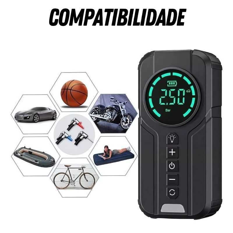 TurboPump™ – Auxiliar de Partida 4 EM 1  | PROMOÇÃO DE MAIO | ÚLTIMAS HORAS