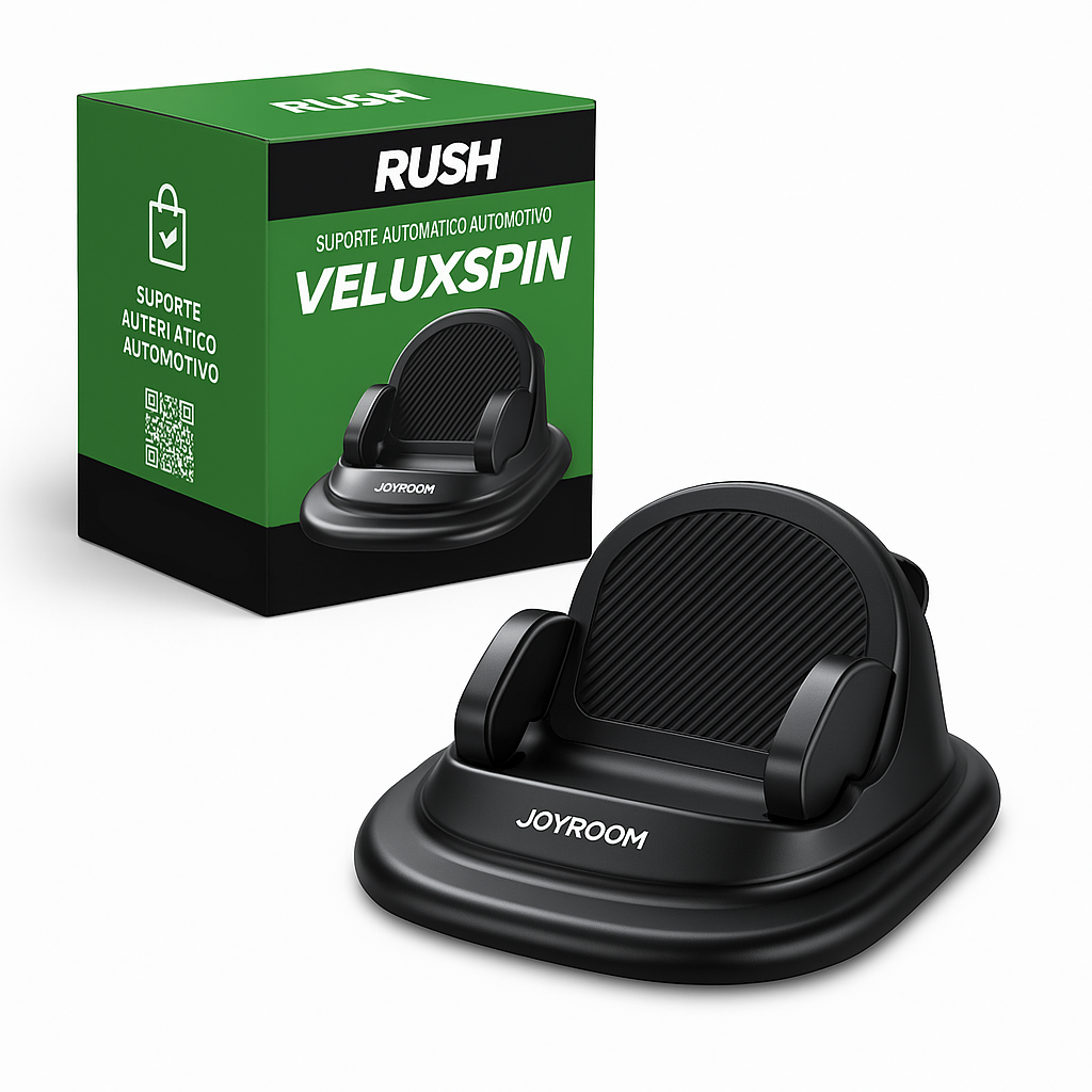 Suporte Giratório para Celular - VeluxSpin™ [COMPRE 1 LEVE 2]