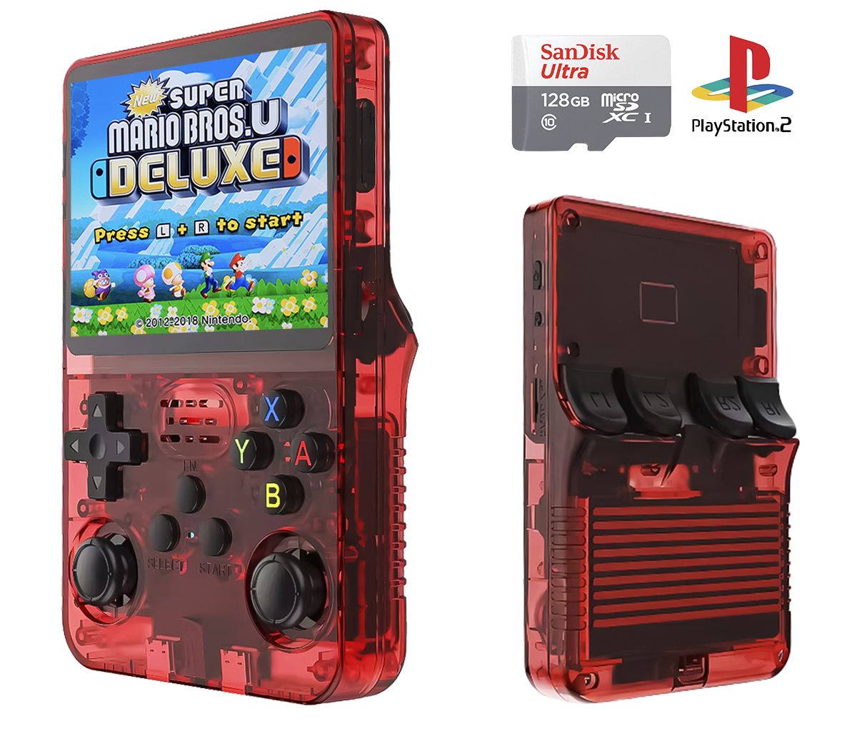 Portátil R36S™ Original - 21.500 Jogos de 20+ Consoles (180 dias de Garantia)
