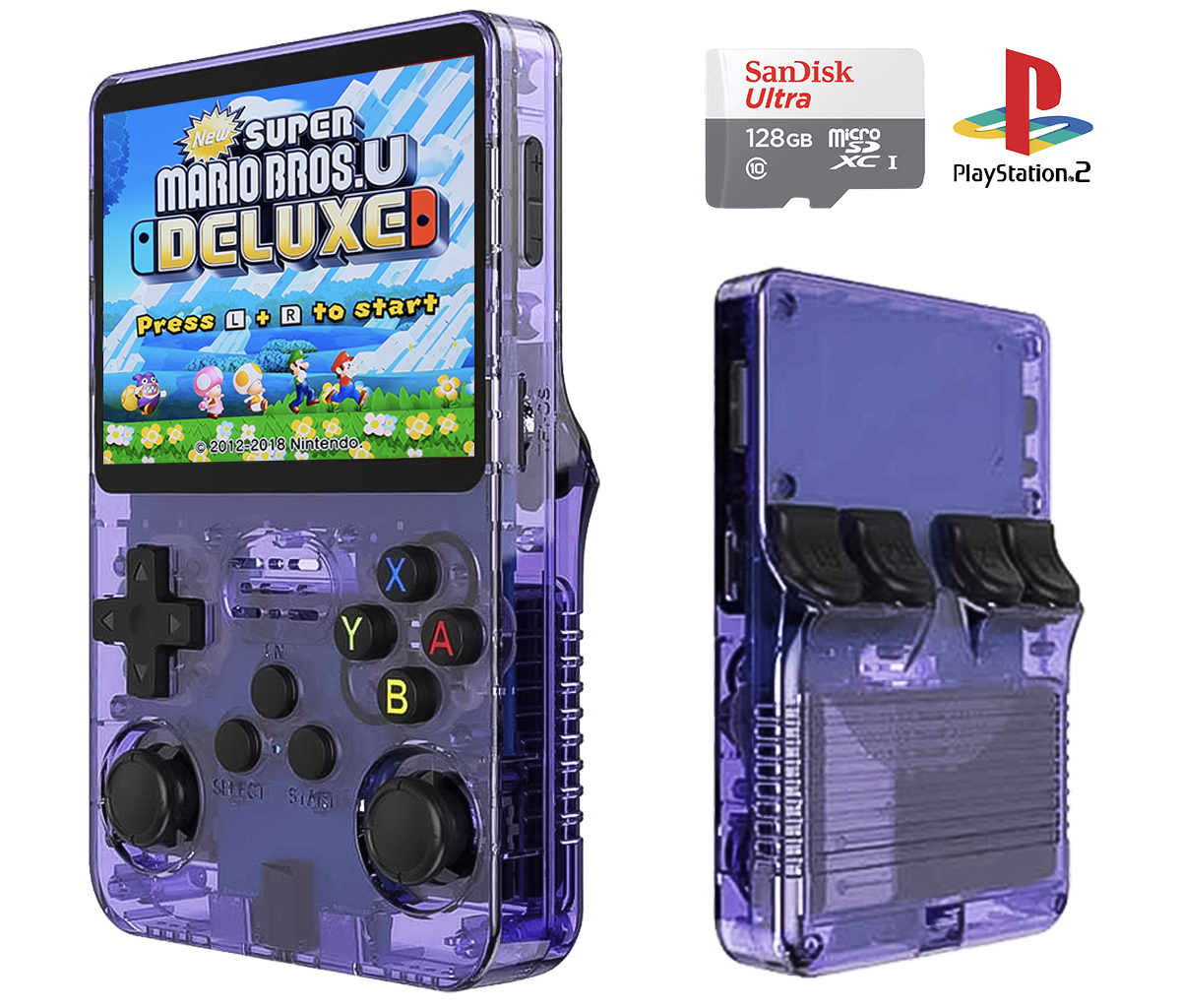 Portátil R36S™ Original - 21.500 Jogos de 20+ Consoles (180 dias de Garantia)